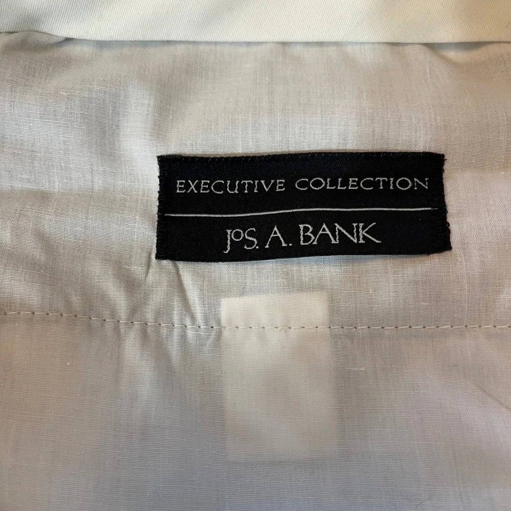 Jos. A. Bank‎ Executive Collection Brown Herringbone Wool Dress Pants 38W 29L